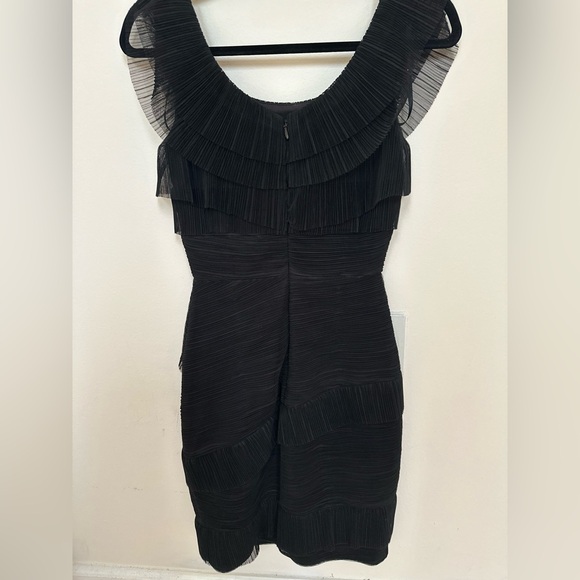 BCBGMAXAZRIA Briana Pleated Tulle bodycon dress - Picture 10 of 16